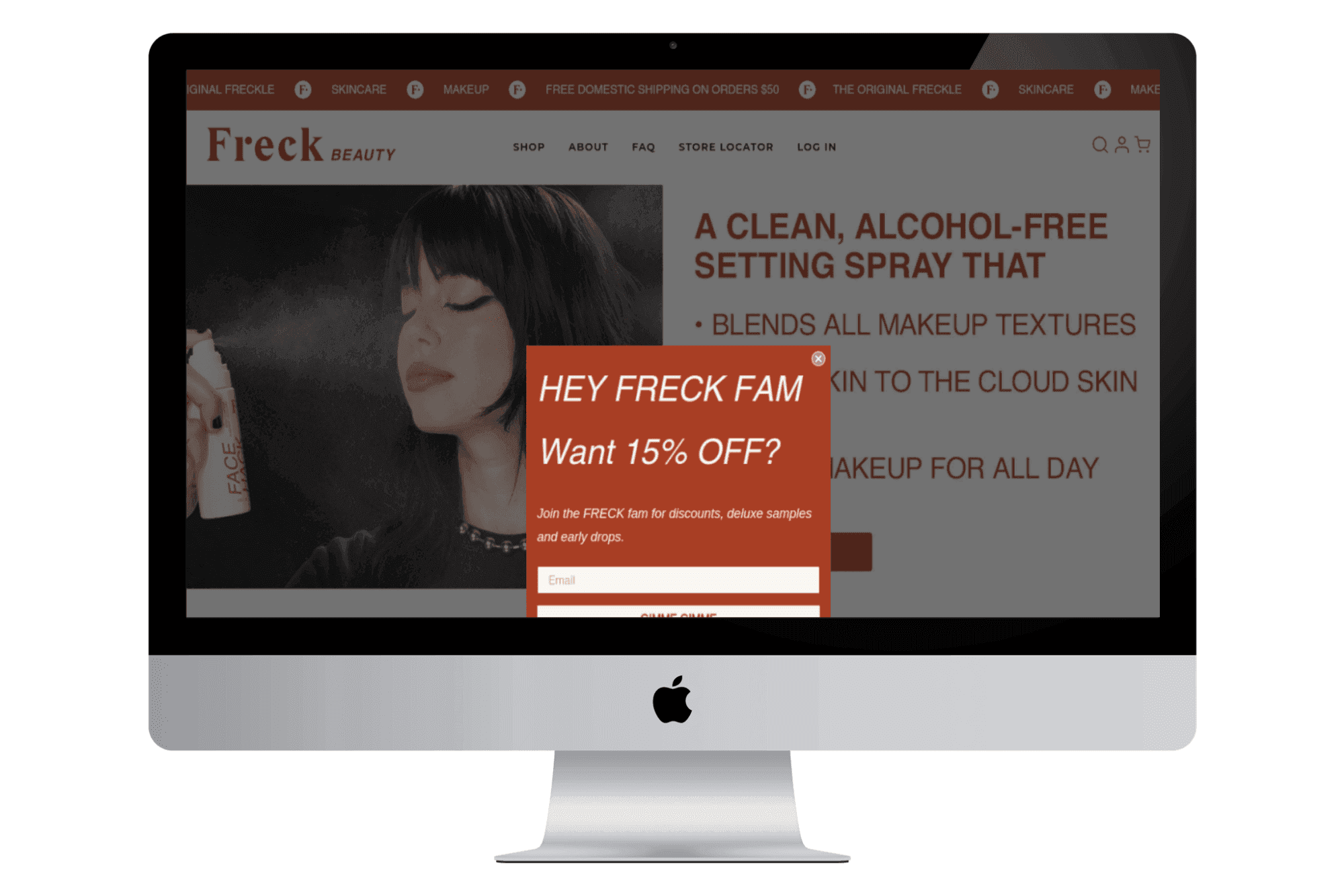 FRECK BEAUTY — Shopify Design, CRO & Speed project by Themetrek